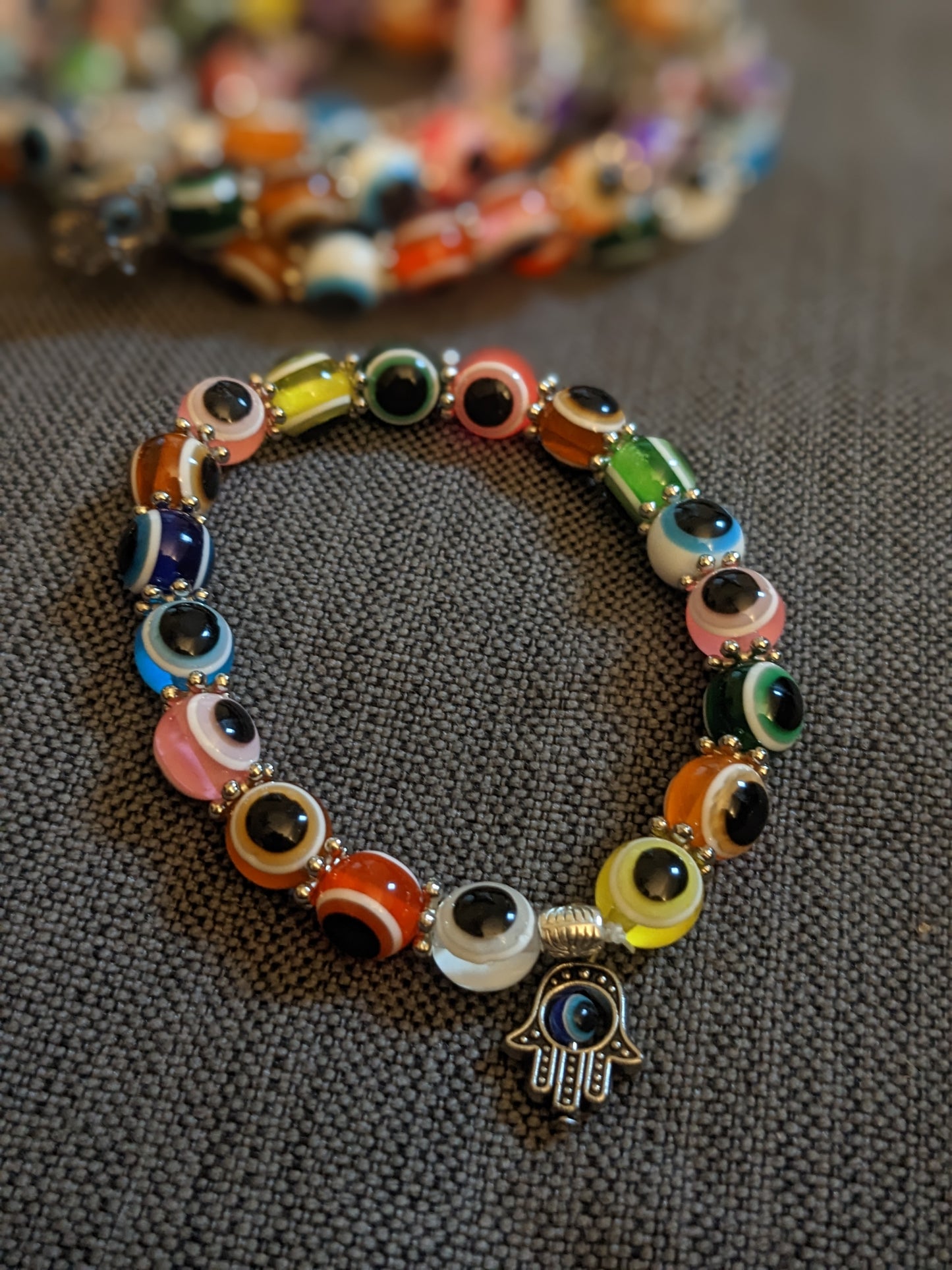 Rainbow Eye Bracelet