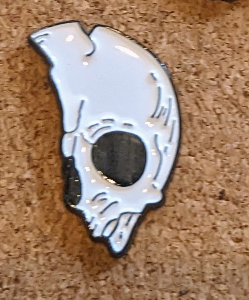 Face and Skull Two Pin Set