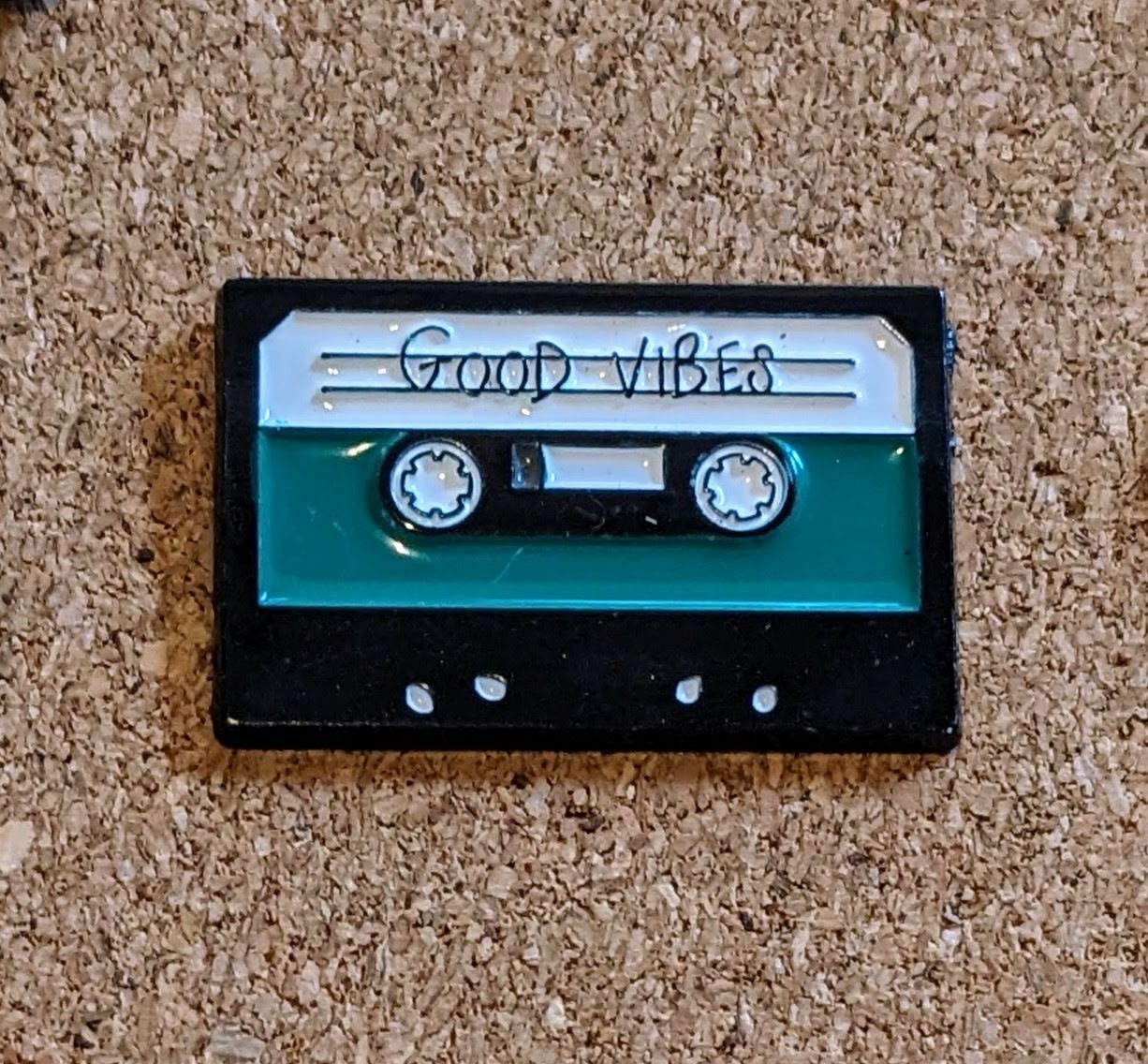 Good Vibes Tape Pin