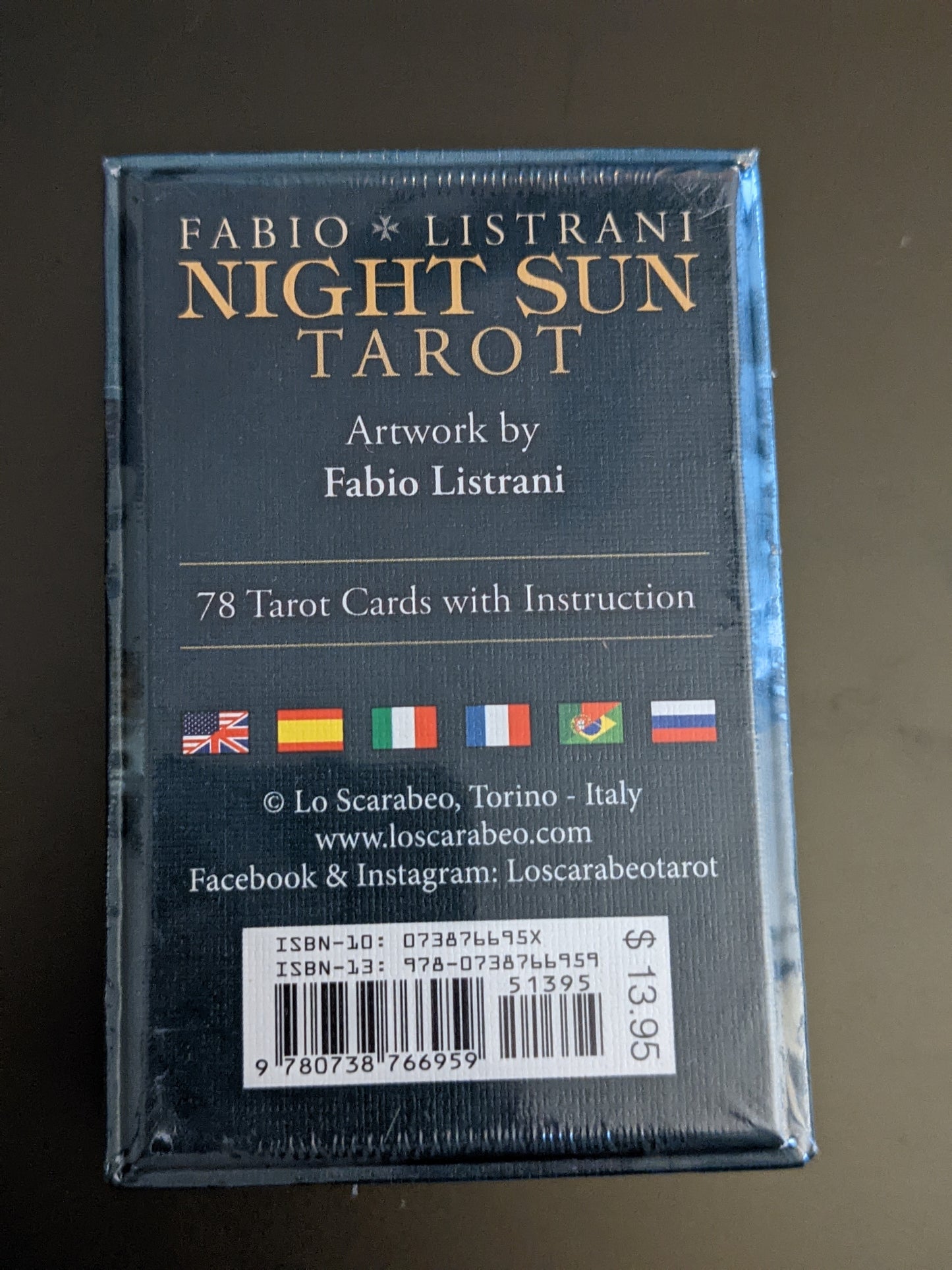 Fabio Listrani Night Sun Tarot Deck
