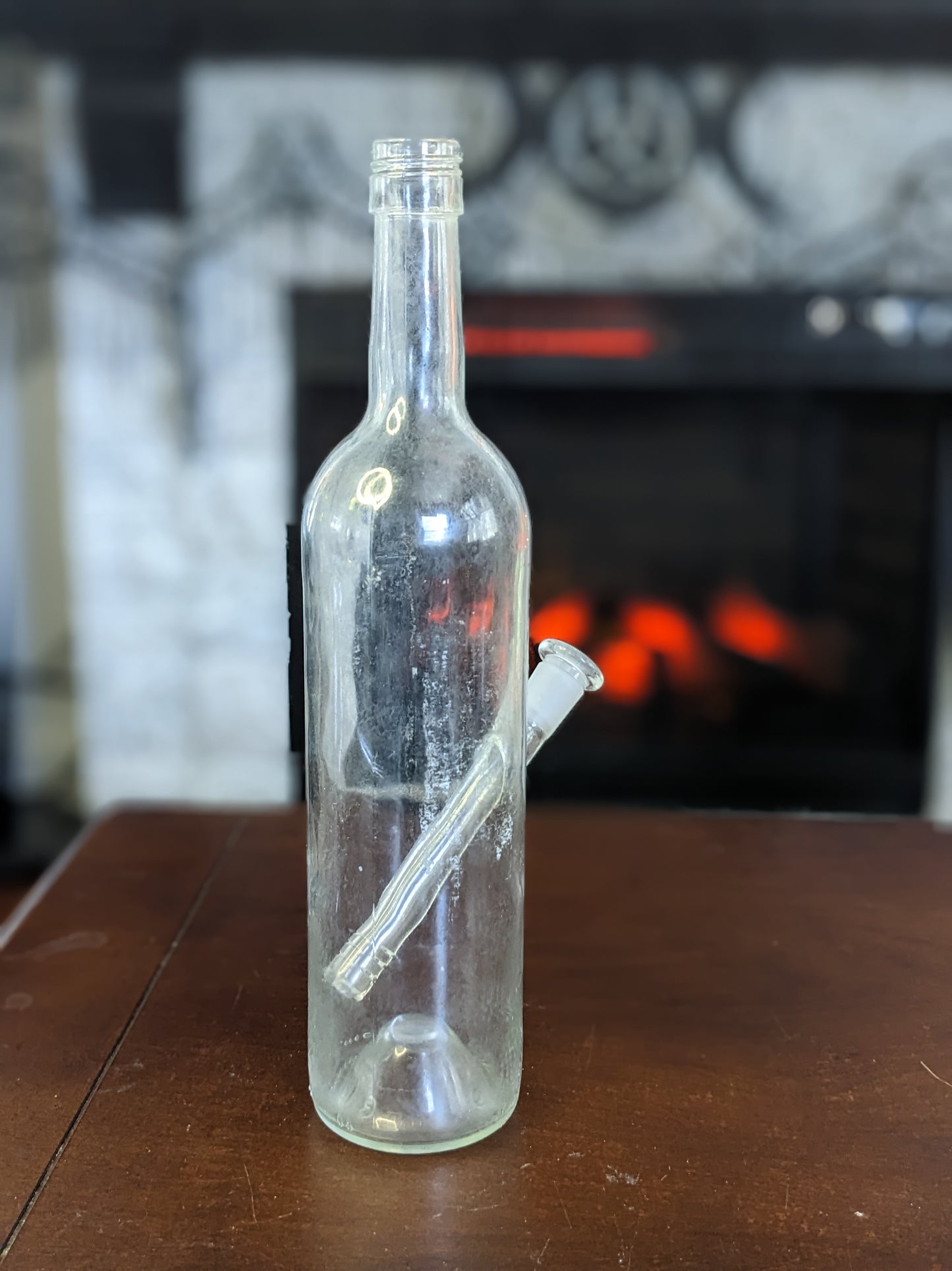 Wine Bottle Glass Water Piece