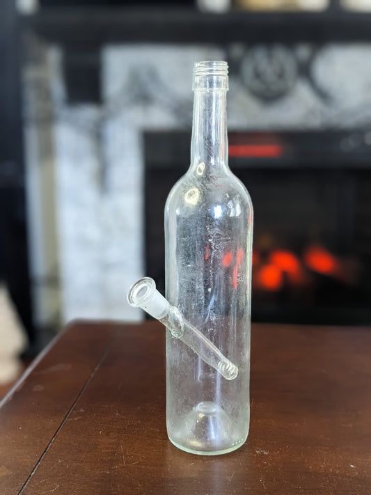 Wine Bottle Glass Water Piece